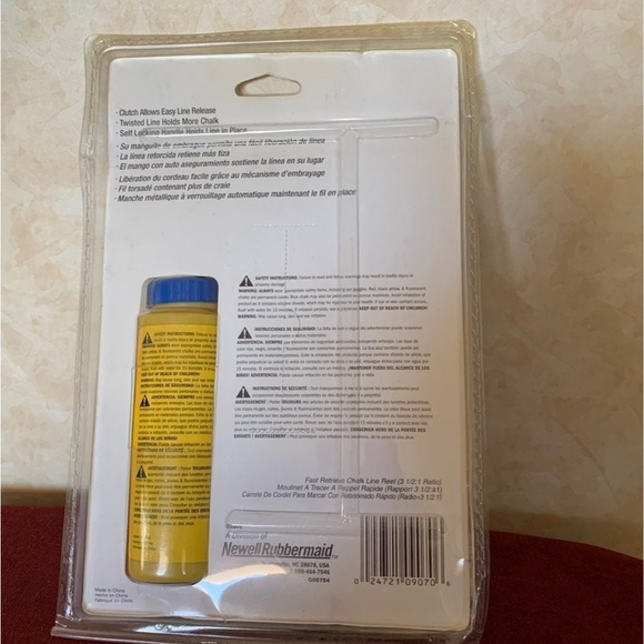 ‼️Never Use‼️Marking Chalk+Strait-Line Tools+ Bonus - Picture 2 of 5